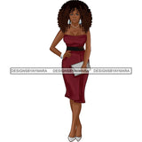 Fashion Diva Glamour Afro Classy Sexy Lady SVG PNG JPG Vector Files For Cutting and More