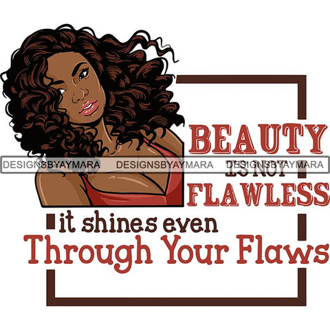 Afro Independent Successful Woman SVG Cutting Files For Silhouette Cricut and More