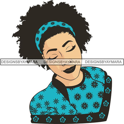 Afro Melanin Popping Dark Latina SVG Cutting Files For Silhouette Cricut and More