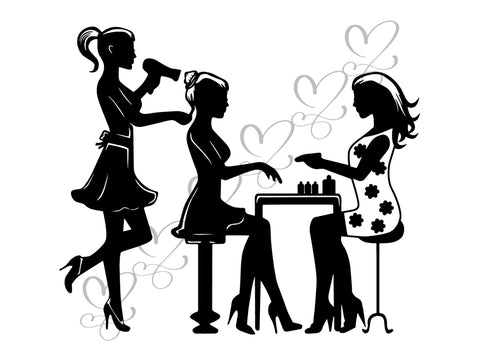 Afro Beautiful Black Woman SVG African American Ethnicity Afro Puffy Hairstyle Beauty Salon Queen Diva Classy Lady  Beautiful People Beauty Salon Princess
