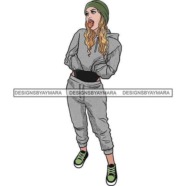 Pretty Woman Summer Fashion Dope Outfits Boss Lady Glamour New Trending .SVG Cut Files