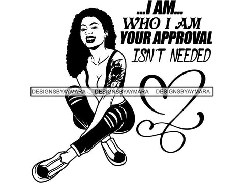 Tattoo Nubian Goddess SVG Files For Cutting