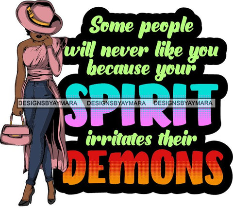 Afro Lola Flow Too Strong Life Quotes Elegant Woman Glamour Sexy Confident Lady .SVG Clipart Vector Cutting Files