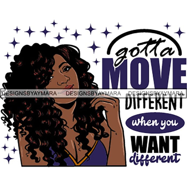 Afro Boss Lady Lord Life Quotes SVG Files For Cutting and More