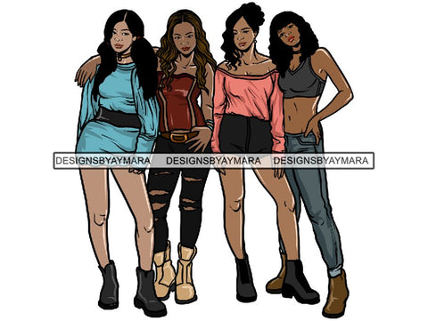 Ladies Trip Flight Getaway PNG Files For Print Not For Cutting