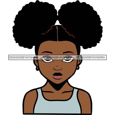 Afro African American Lady Woman Classy Nubian SVG Cutting Files