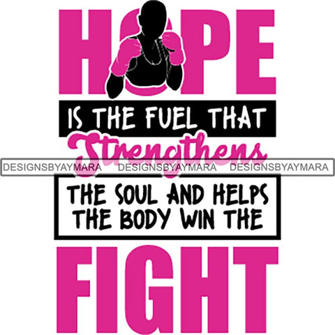 Strong Afro Woman SVG Cancer Survivor Cutting Files For Silhouette Cricut and More