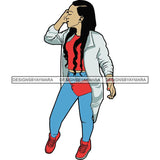 Afro Woman Goddess Diva Melanin Love Sensual .SVG Cut Files For Silhouette and Cricut and More!