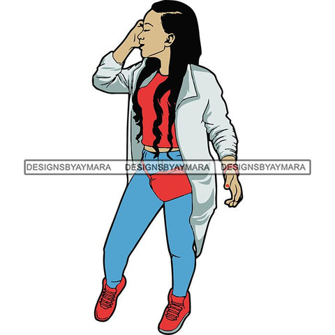 Afro Woman Goddess Diva Melanin Love Sensual .SVG Cut Files For Silhouette and Cricut and More!