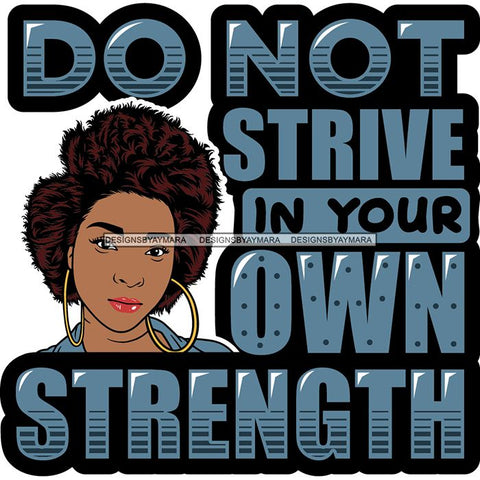 Afro Woman God Lord Life Quotes SVG Cutting Files For Silhouette and Cricut and More!
