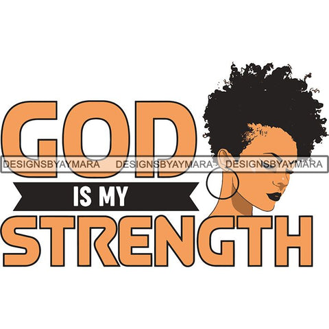 Afro Melanin Popping Blessed Life Quotes SVG Cutting Files For Silhouette Cricut and More