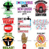 Bundle 9 Coronavirus Medical Epidemic Disease Virus Health Pandemic Illness Quotes SVG Cutting FilesCoronavirus Medical Epidemic Disease Virus Health Pandemic Illness Quotes SVG Cutting Files