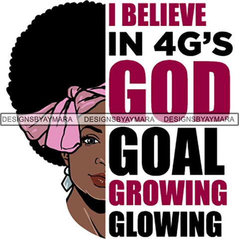 Afro Melanin Popping Life Quotes SVG Cutting Files For Silhouette Cricut and More