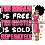 Afro Lola Boss Lady Quotes SVG Cutting Files For Silhouette Cricut and More