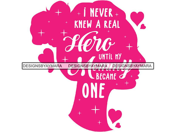 Cancer Awareness Woman Fighting Cancer Quotes PNG Files For Print