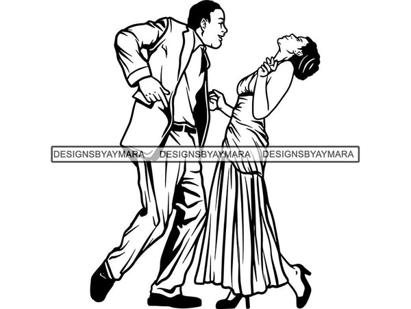 Stepper Dancer Stepping Chicago Style SVG Cut Files