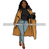Fashion Diva Glamour Afro Classy Sexy Lady SVG PNG JPG Vector Files For Cutting and More