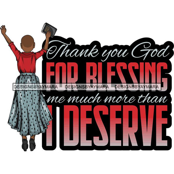 Afro Lola Praying Begging Asking God Lord Faith Strength Quotes .SVG Vector Clipart Cutting Files For Silhouette Cricut and More!