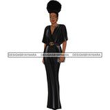 Bundle 6 Classy Afro Woman African American Goddess SVG PNG JPG Cutting Files
