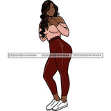 Fashion Diva Glamour Afro Classy Sexy Lady SVG PNG JPG Vector Files For Cutting and More