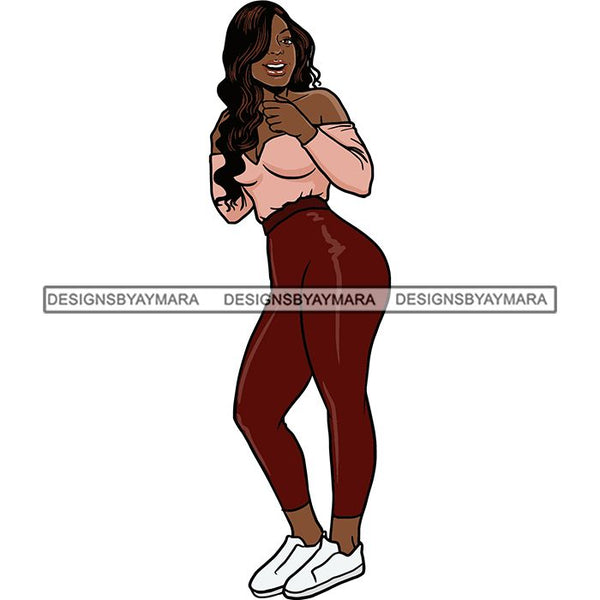 Fashion Diva Glamour Afro Classy Sexy Lady SVG PNG JPG Vector Files For Cutting and More