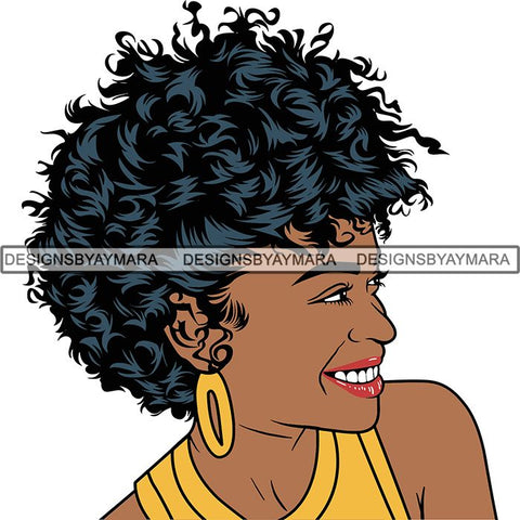 Afro Woman Goddess Diva Melanin Love Sensual .SVG Cut Files For Silhouette and Cricut and More!