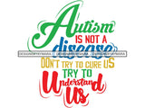 Autism Awareness Quotes PNG File For Print