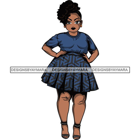 Afro Thick Classy Lola Boss Lady .SVG Cutting Files For Silhouette and Cricut and More!