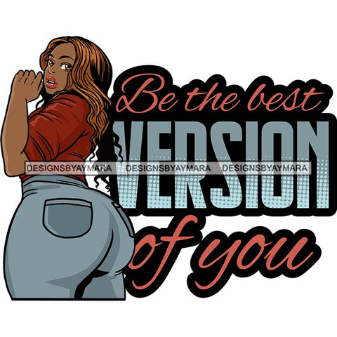 Fashion Woman Melanin Bad Ass Life Quotes .SVG Cutting Files For Silhouette Cricut and More!