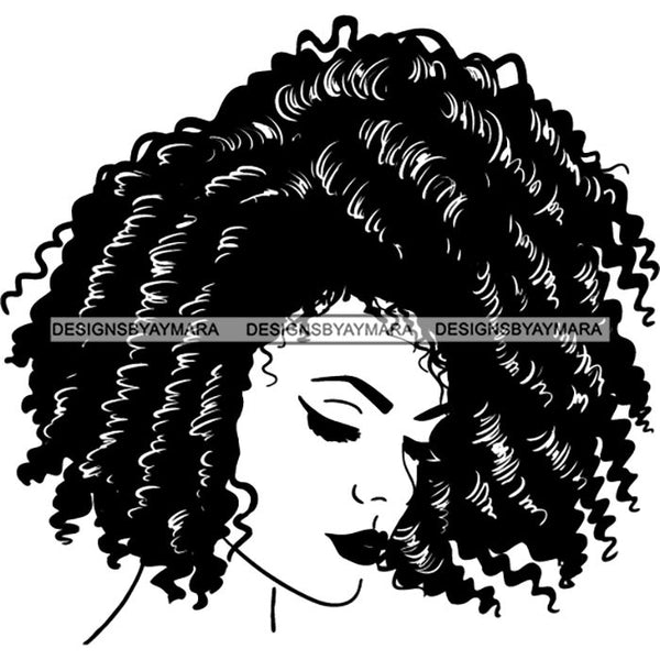 Afro Goddess Rihanna Love Beautiful Face SVG Files For Cutting and More!