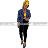 Afro Independent Successful Woman SVG Cutting Files For Silhouette Cricut and More