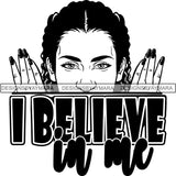 Afro Woman Peeking Peek-a-Boo I see You Melanin Pretty Half Face PNG File For Print Not For Cutting