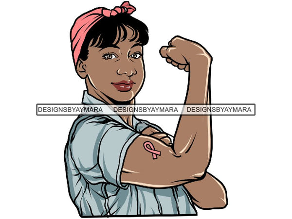 Cancer Awareness Woman Fighting Cancer Quotes PNG Files For Print