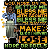 Afro Classy Lola Elegance Glamour Church Lady God Lord Dios Quotes .SVG Clipart Vector Cutting Files For Circuit Silhouette Cricut and More!