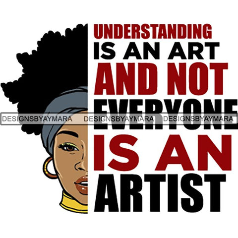 Afro Melanin Popping Life Quotes SVG Cutting Files For Silhouette Cricut and More