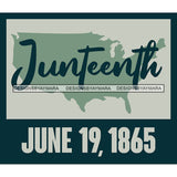 June 19 Juneteenth Emancipation Freedom Holiday African American History  SVG PNG JPG Vector Cutting Files