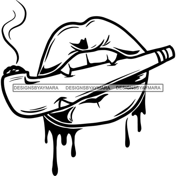 Mouthe Pipe Dripping Hot Seller Design SVG Cutting Files