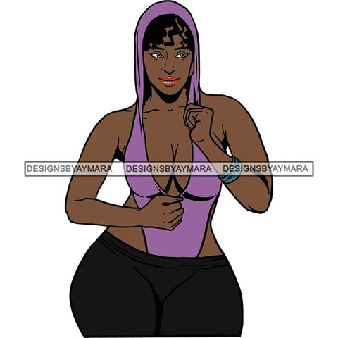 BBW Thick Thigh Woman Sassy Exotic Curvy Big Bone Goddess .SVG Cutting Files For Silhouette and Cricut and More!
