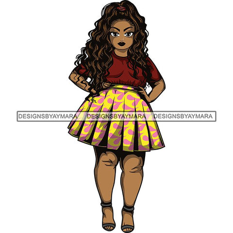 Afro Thick Classy Lola Boss Lady .SVG Cutting Files For Silhouette and Cricut and More!
