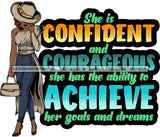 Afro Lola Flow Too Strong Life Quotes Elegant Woman Glamour Sexy Confident Lady .SVG Clipart Vector Cutting Files