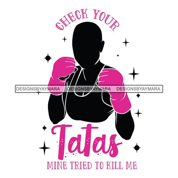 Strong Afro Woman SVG Cancer Survivor Cutting Files For Silhouette Cricut and More