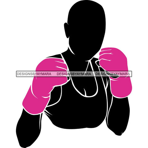 Strong Afro Woman SVG Cancer Survivor Cutting Files For Silhouette Cricut and More