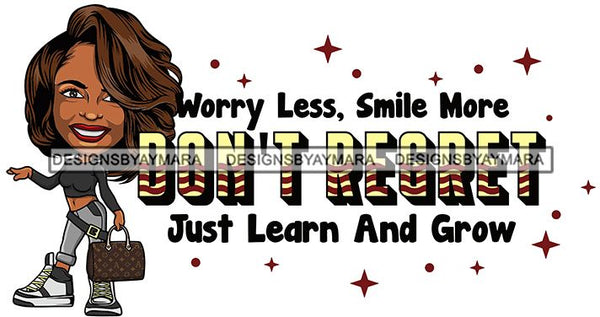 Afro Lola Life Quotes Fashion Girl Woman Melanin Popping Ebony Queen .SVG Cutting Files