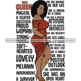 Afro Woman This Queen Quotes SVG Files For Cutting and More!