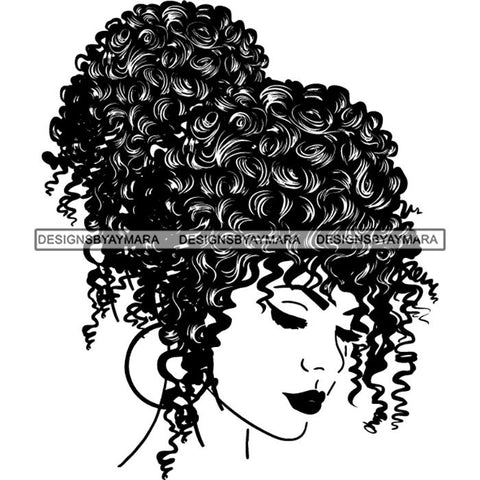Afro Goddess Rihanna Love Beautiful Face SVG Files For Cutting and More!