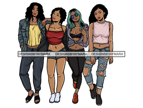 Ladies Trip Flight Getaway PNG Files For Print Not For Cutting