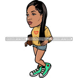 Fashion Woman Model Posing Summer Outfit Vogue Goddess Glamour Trendy Clothing Vector SVG Cutting Files