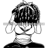 Afro Woman Goddess Hot Seller Design SVG Cutting Files