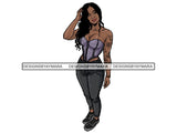 Tattoo Nubian Goddess PNG Files For Print Not For Cutting