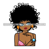 Afro Cute Lady Sassy Classy Melanin Sisi .SVG Cutting Files
